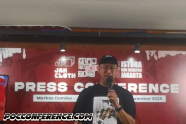 Pandji Pragiwaksono bakal boyong komika muda di JakCloth 2025