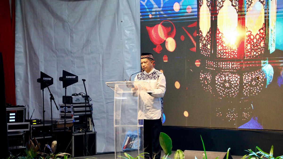 Tito Karnavian Buka Puasa Bersama Korban Banjir Aceh Tamiang