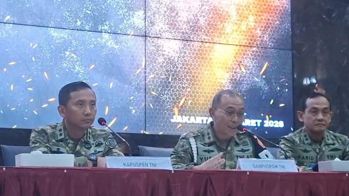 Kasus Penyiraman Aktivis, 4 Prajurit BAIS TNI Masih Diperiksa